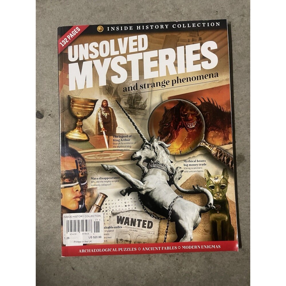 History's Unsolved Mysteries And Strange Phenomena Magazine Jan 2026
